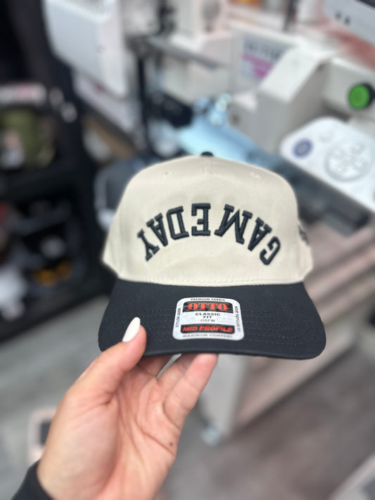 Gameday puff embroidered hat