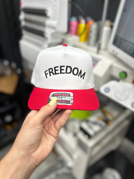 Freedom CK side embroidered hat