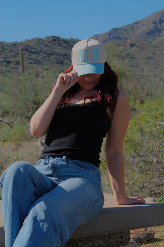 YEEHAW embroidered hat