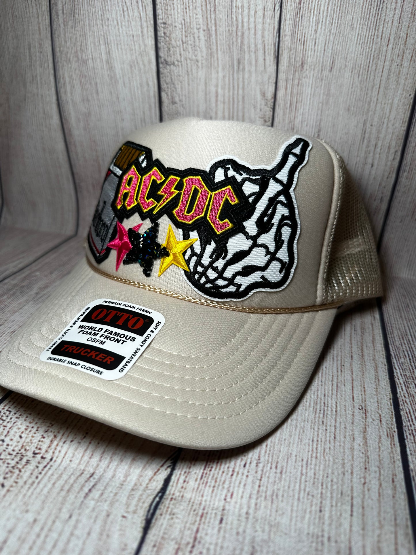 AC/DC trucker hat