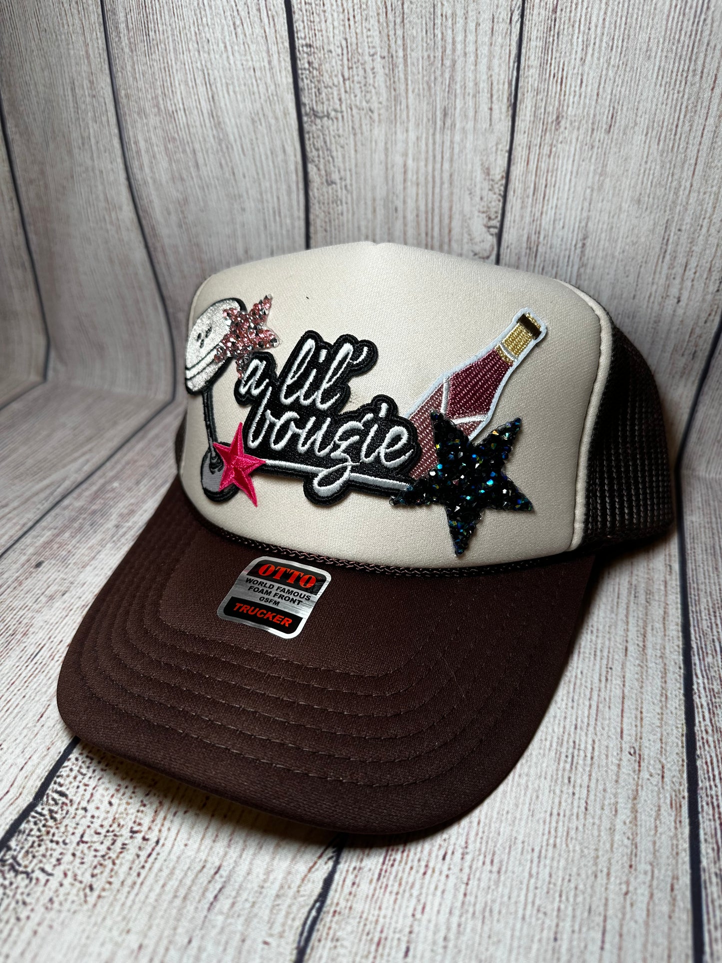 A lil bougie trucker hat