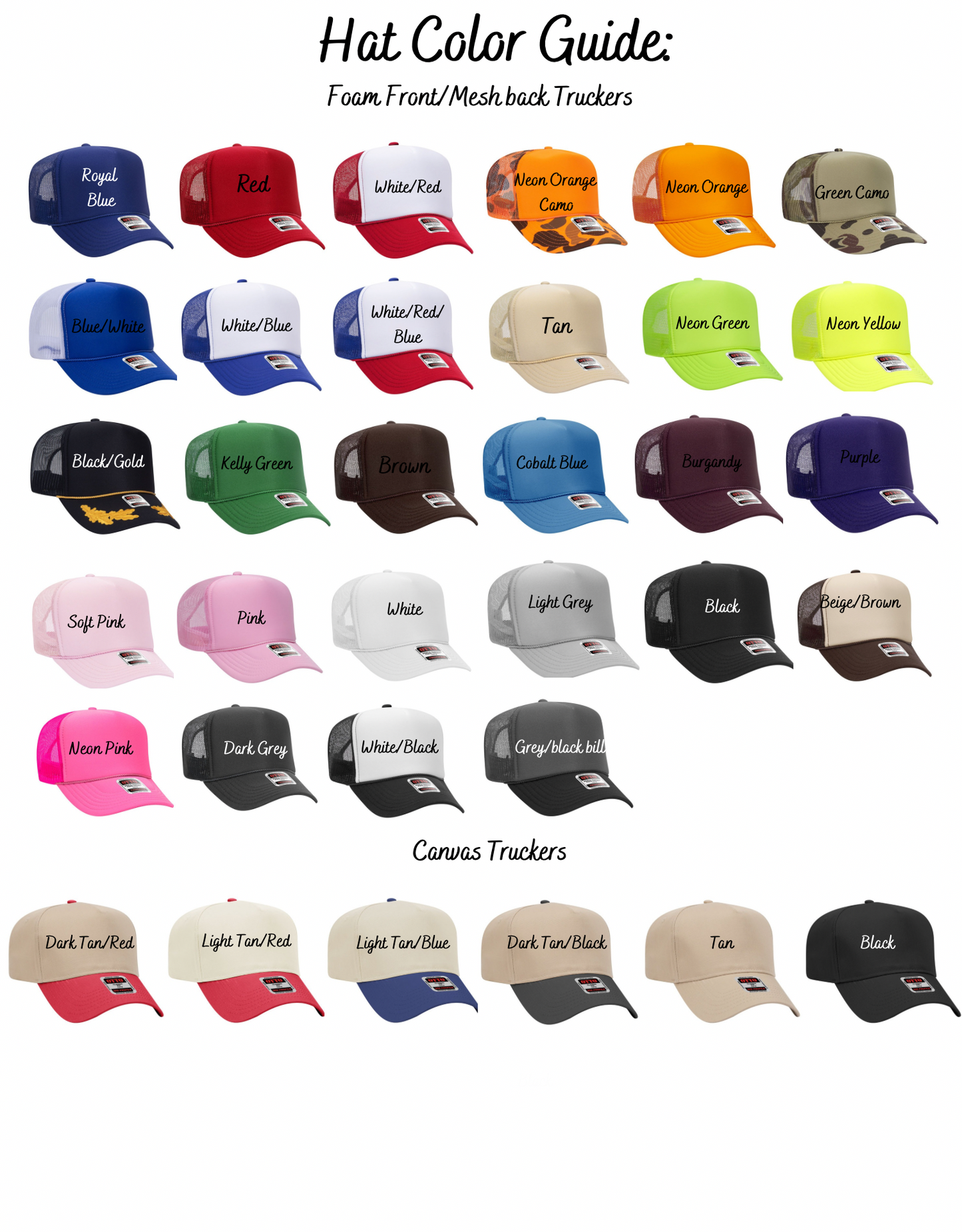 Party Captain vinyl trucker hat