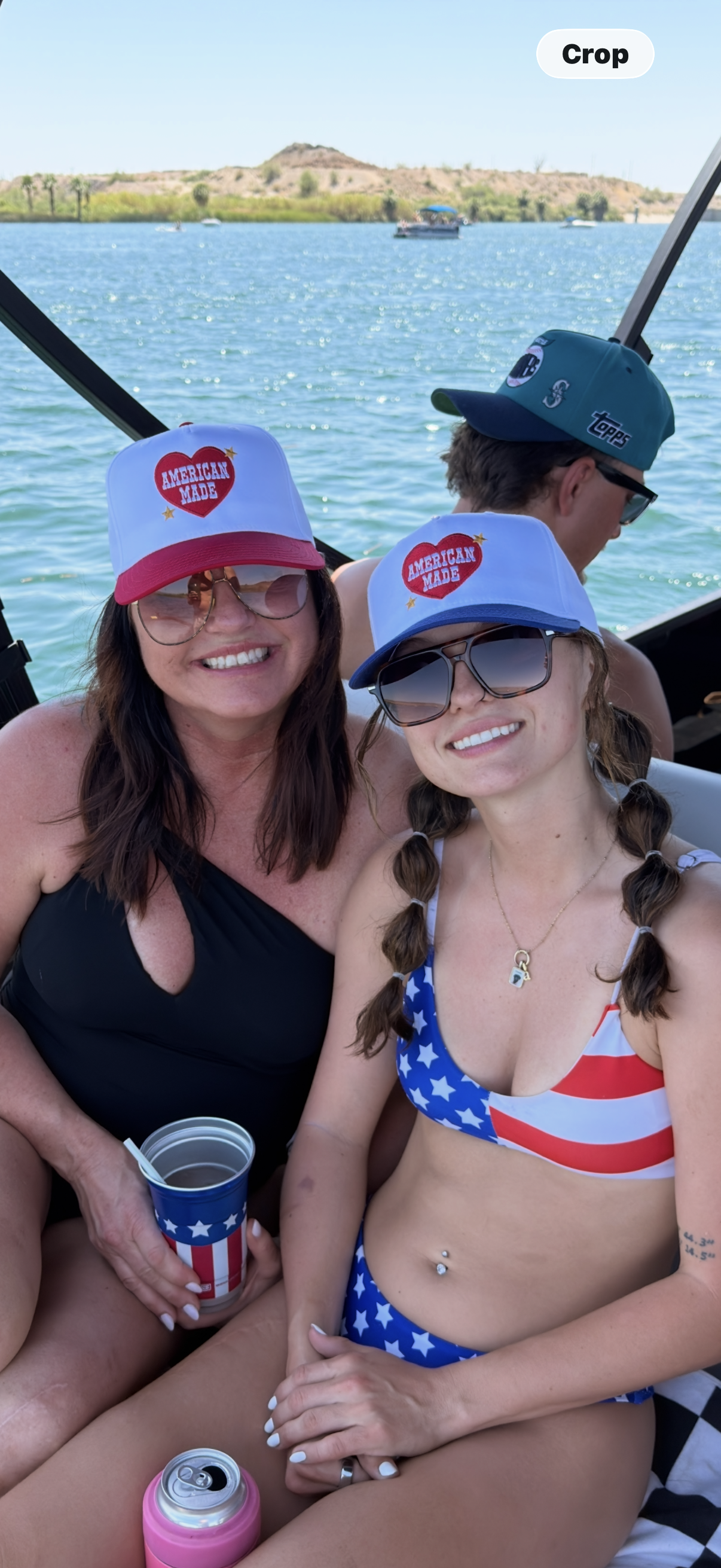 American Made embroidered hat
