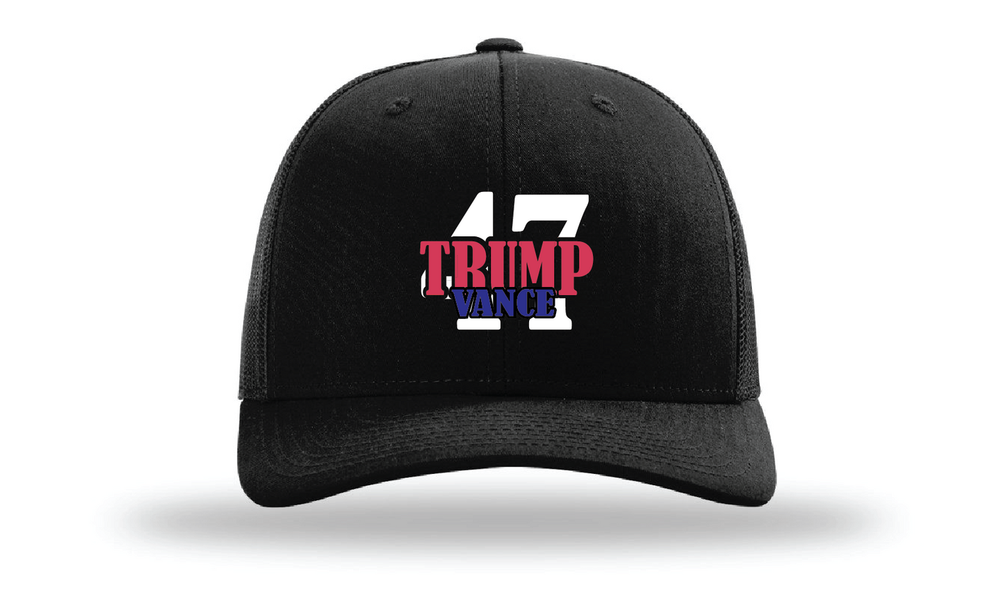 Trump Vance 47 Embroidered Hat