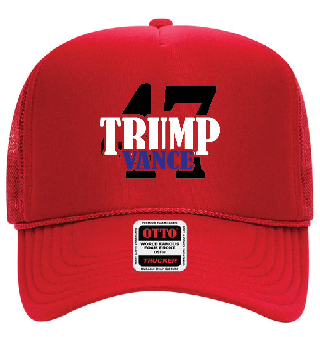 Trump Vance 47 Embroidered Hat