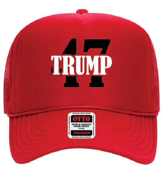 Trump 47 Embroidered Hat