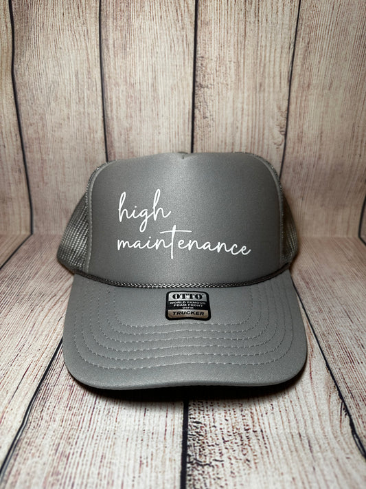 High maintenance vinyl trucker