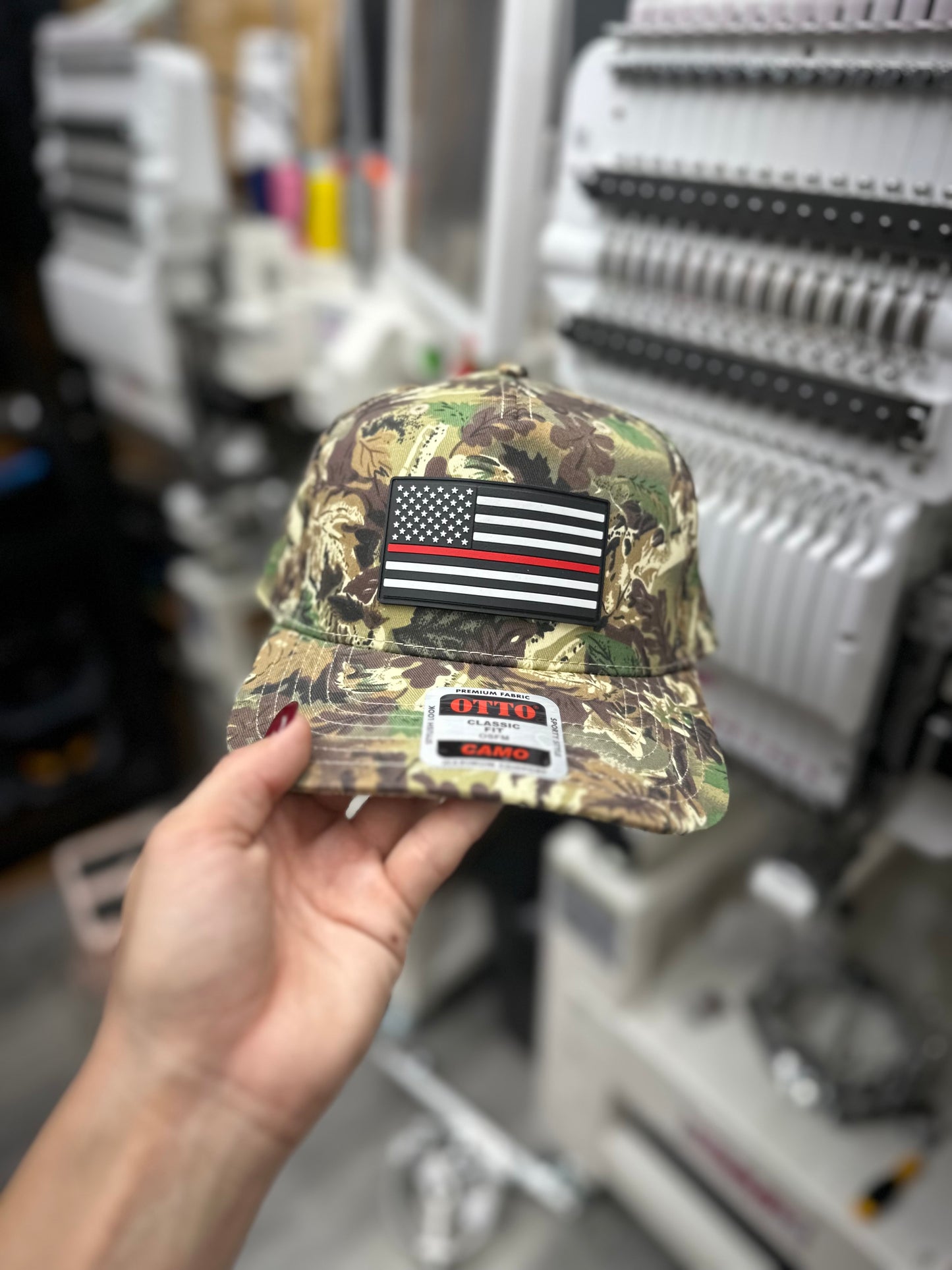 American flag PVC hat