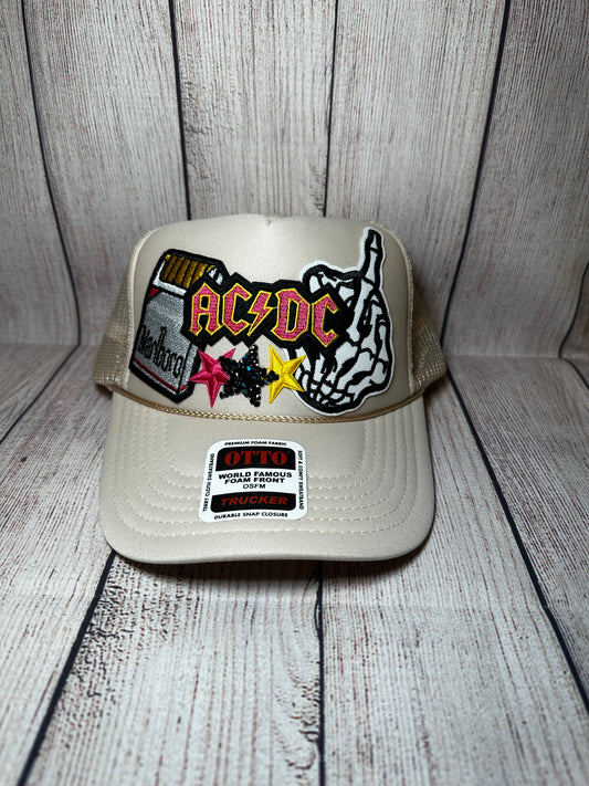 AC/DC trucker hat