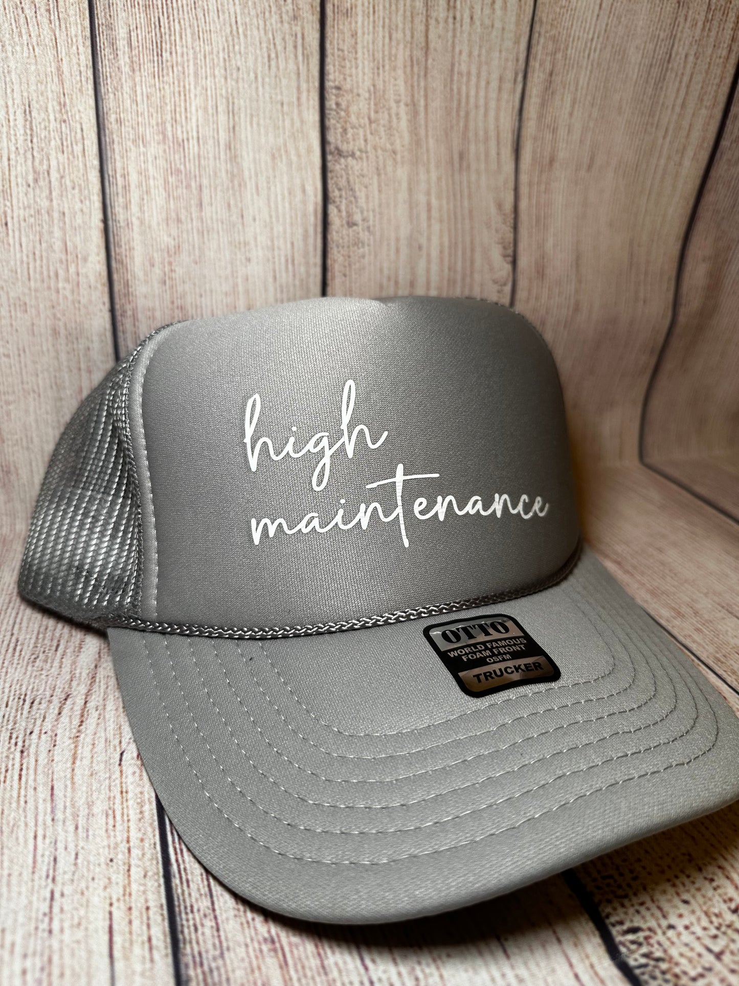 High maintenance vinyl trucker