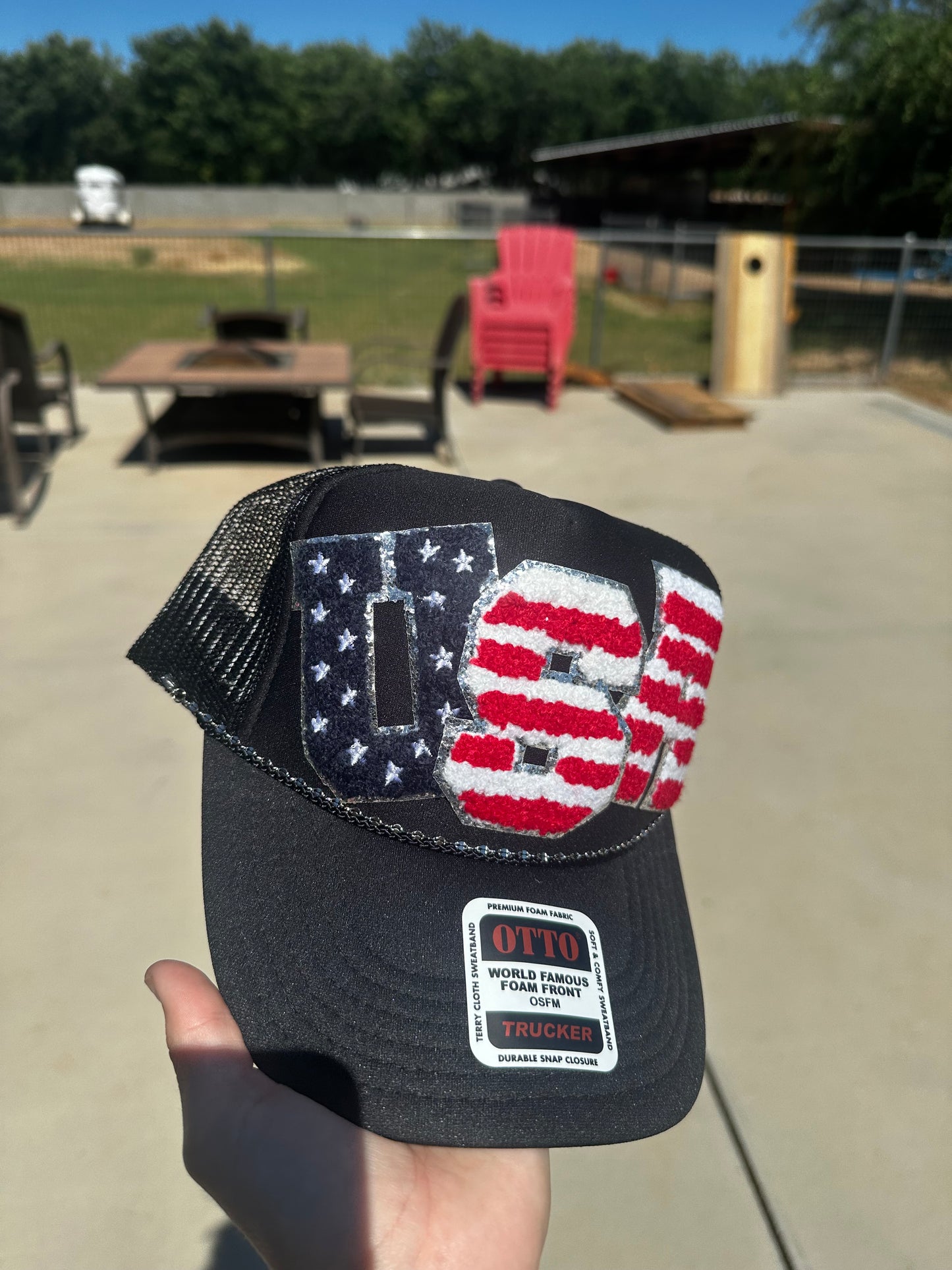 Black USA trucker