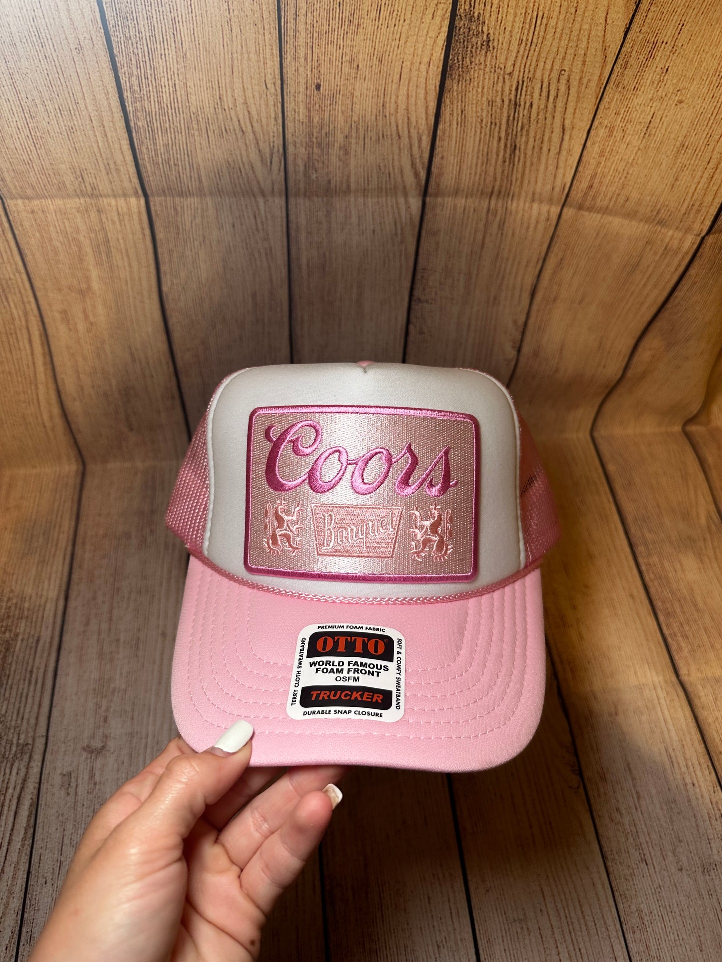 Coors banquet patch hat