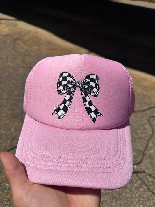 Pink Bow hat