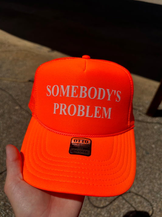 Somebody's Problem slightly imperfect hat