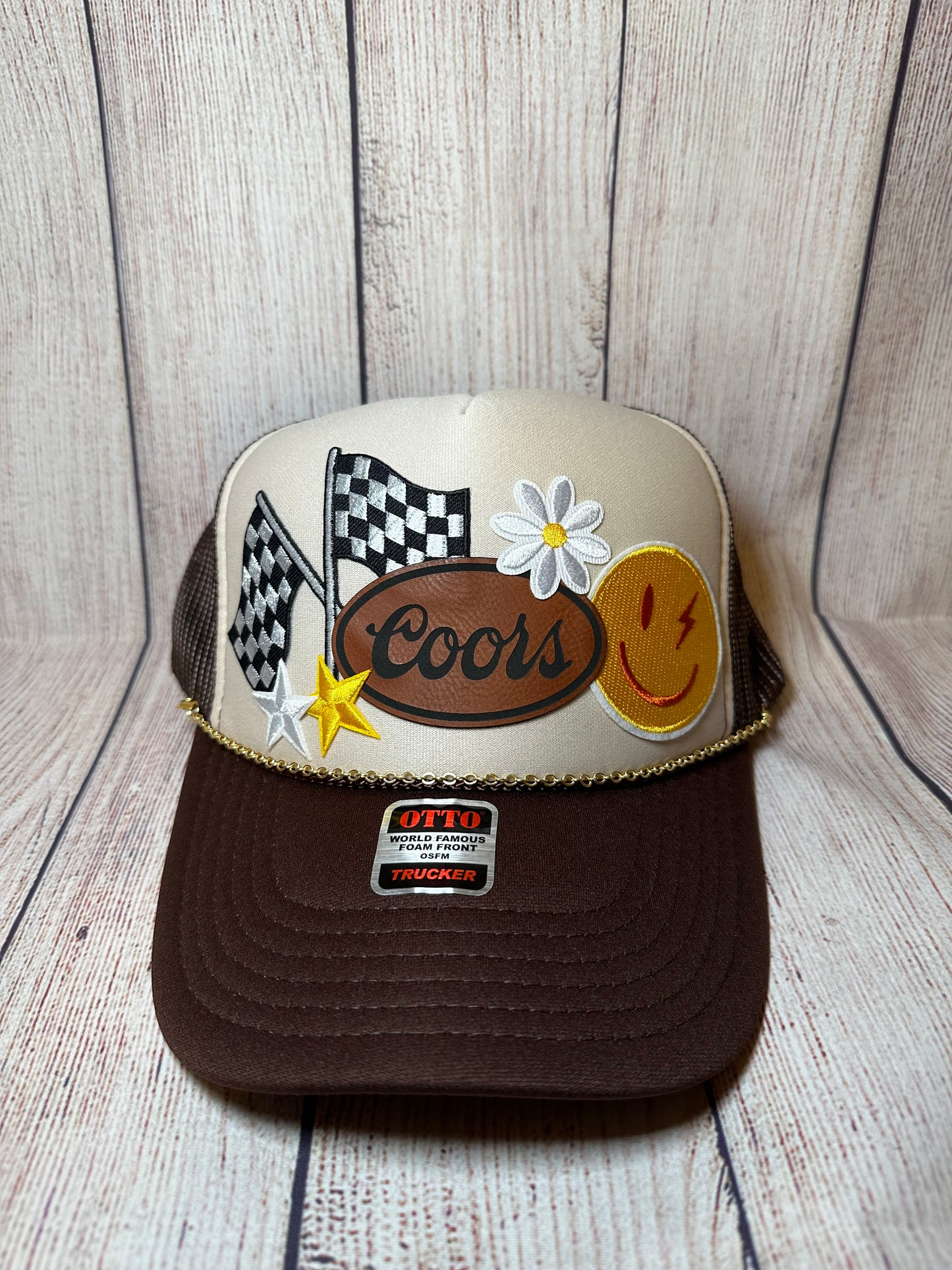 Coors patch trucker hat