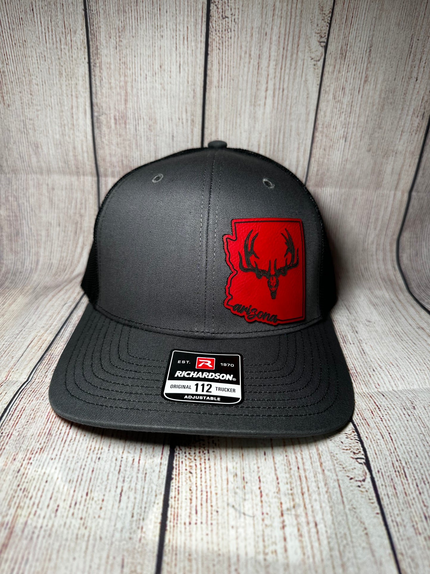 Arizona Elk red patch hat