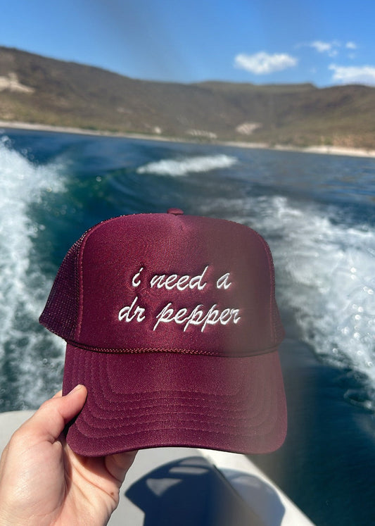 I need a Dr Pepper embroidered hat