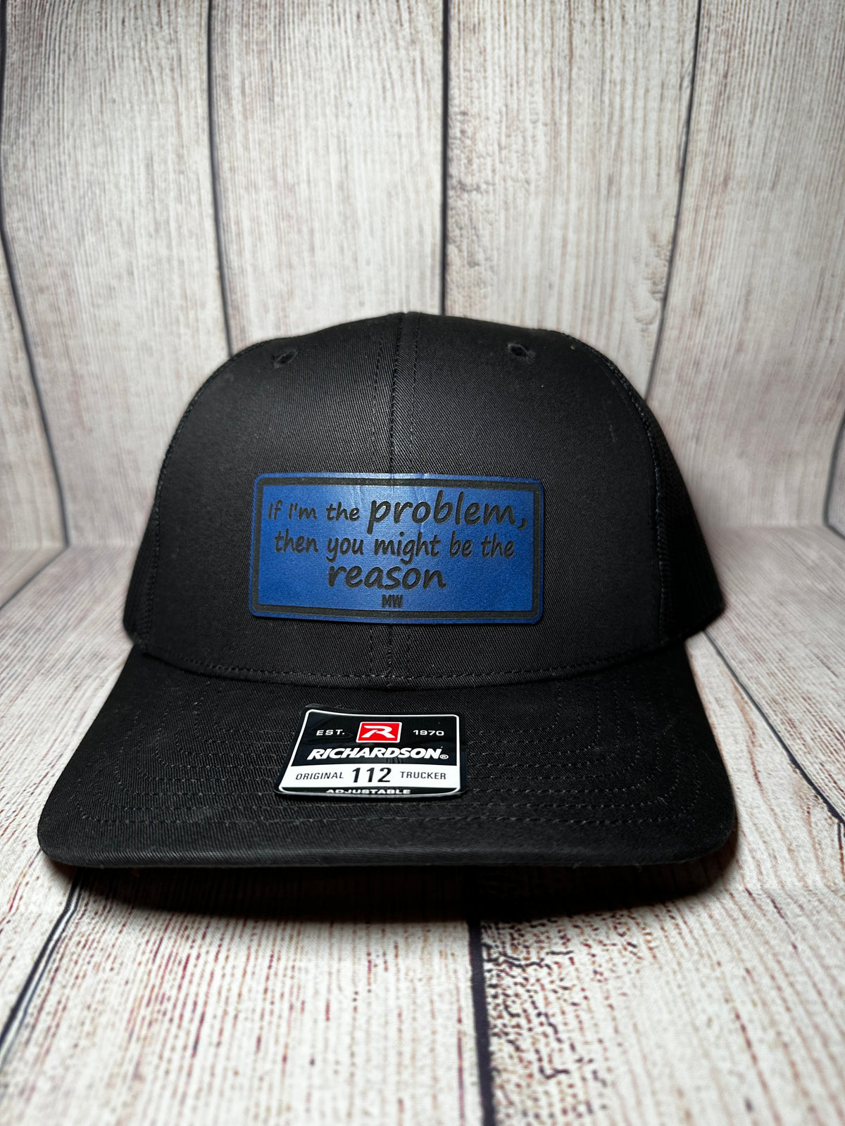 If I’m The Problem Trucker Hat If I main image 3