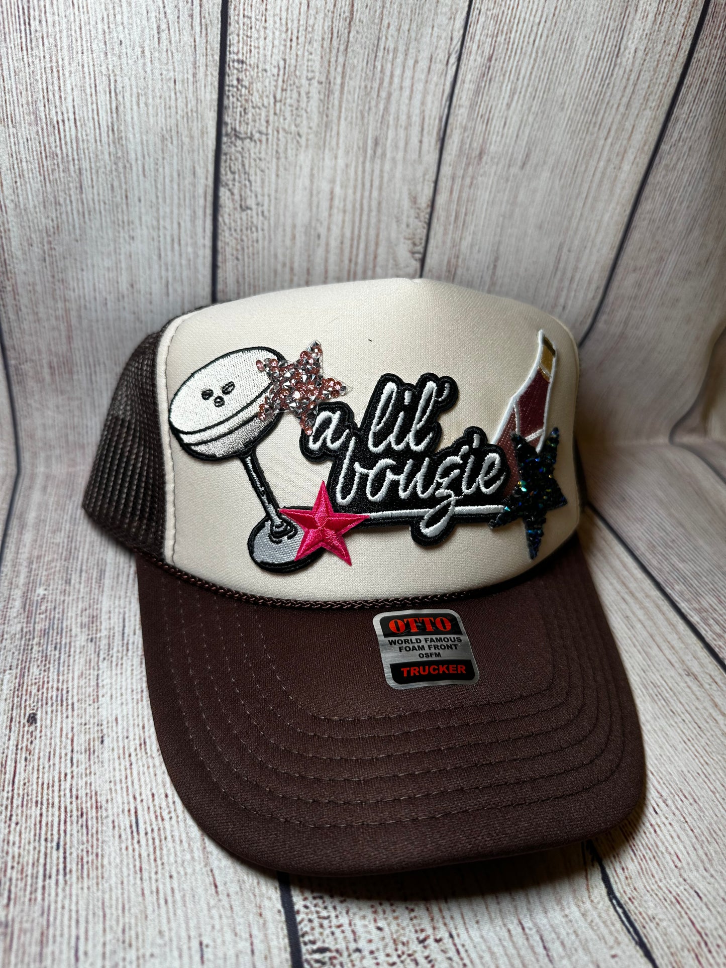 A lil bougie trucker hat