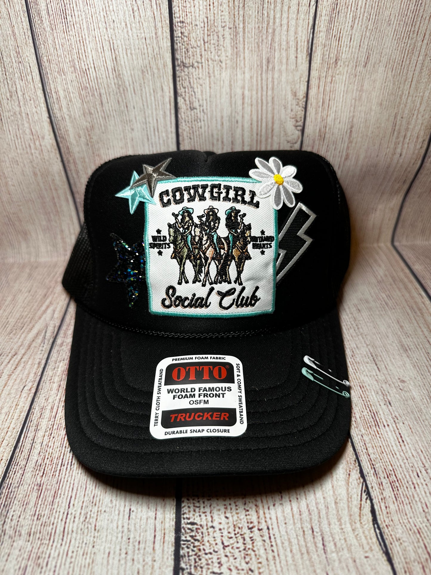 Cowgirl social club trucker hat