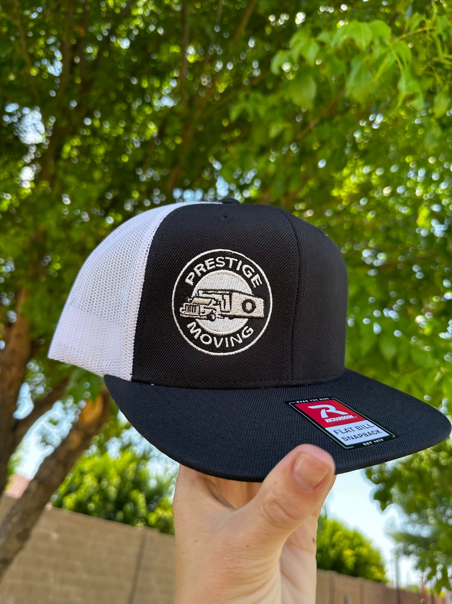 Custom embroidery design hat