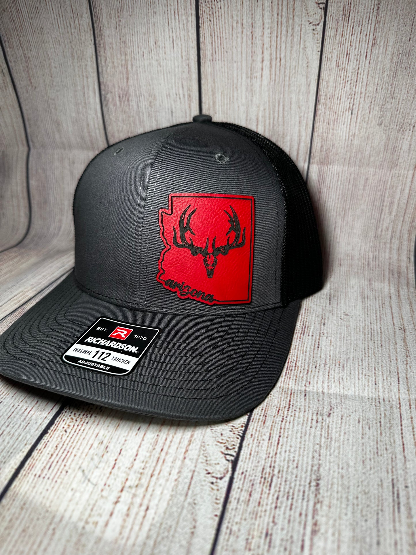 Arizona Elk red patch hat