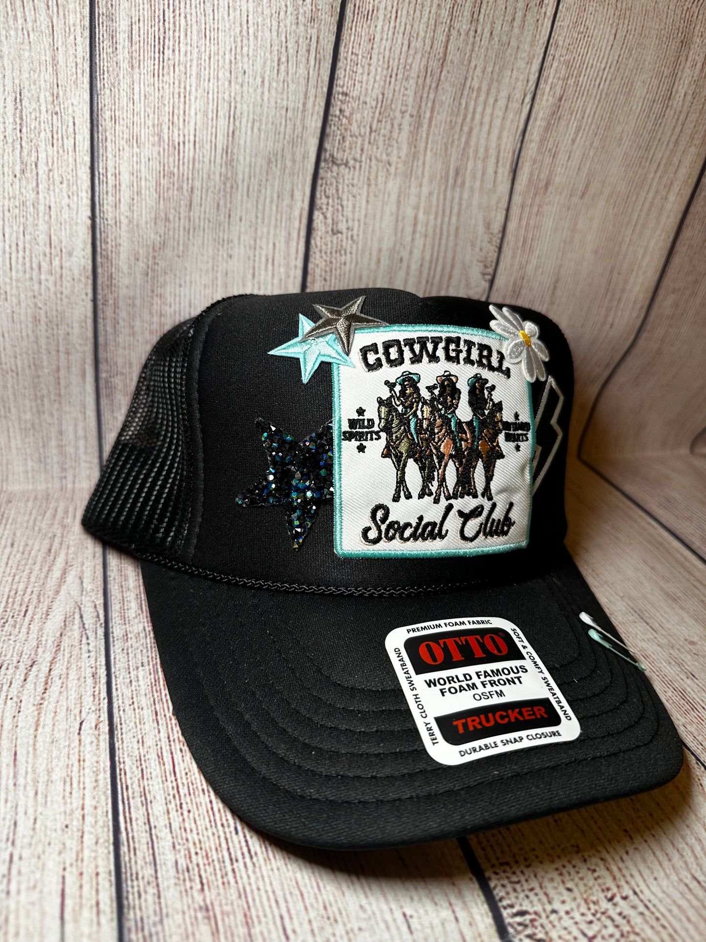 Cowgirl social club trucker hat