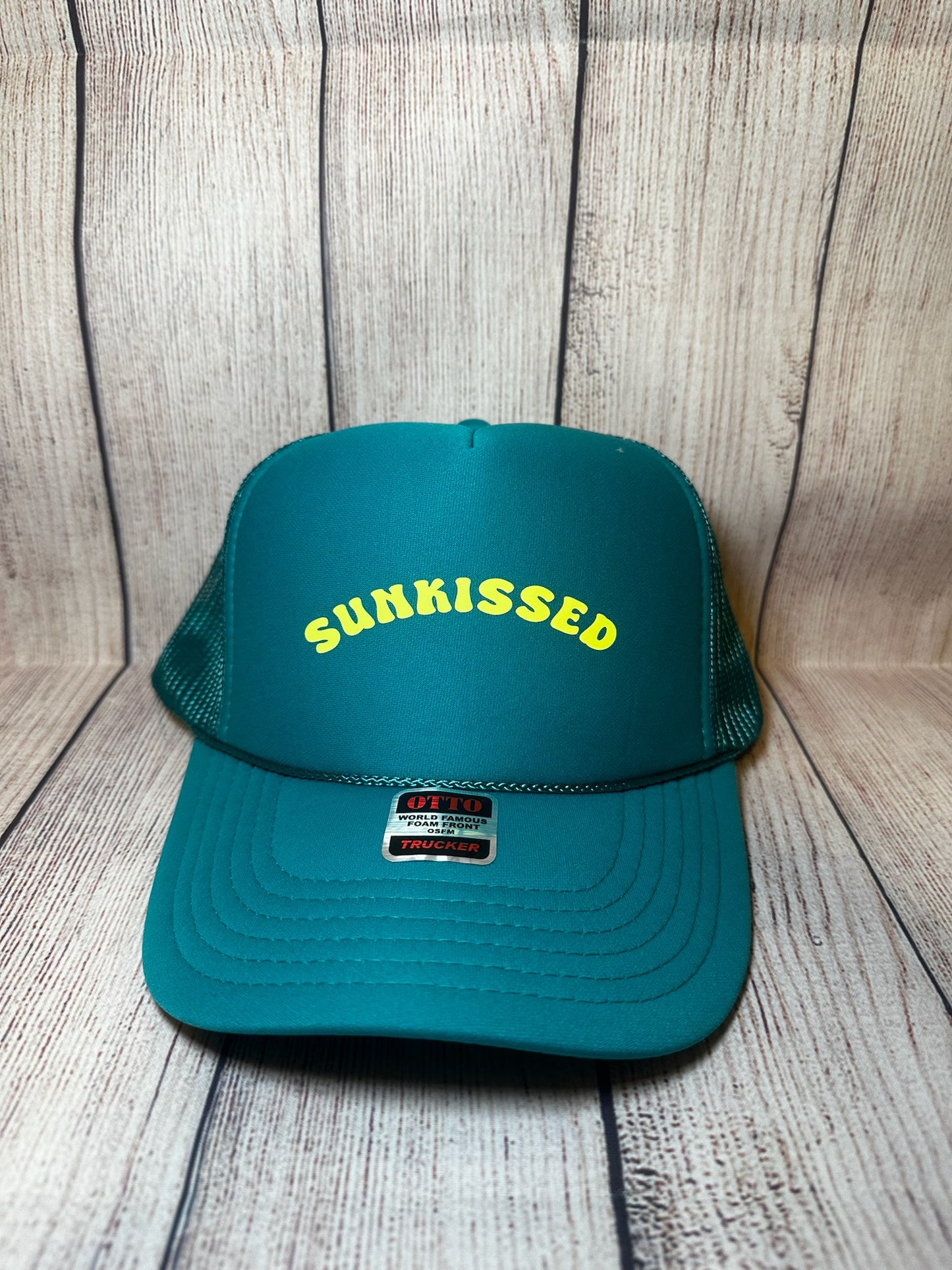 Sunkissed vinyl trucker hat