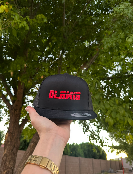 Retro Glamis embroidered hat