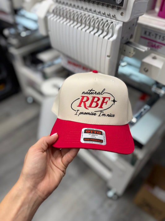 RBF embroidered hat