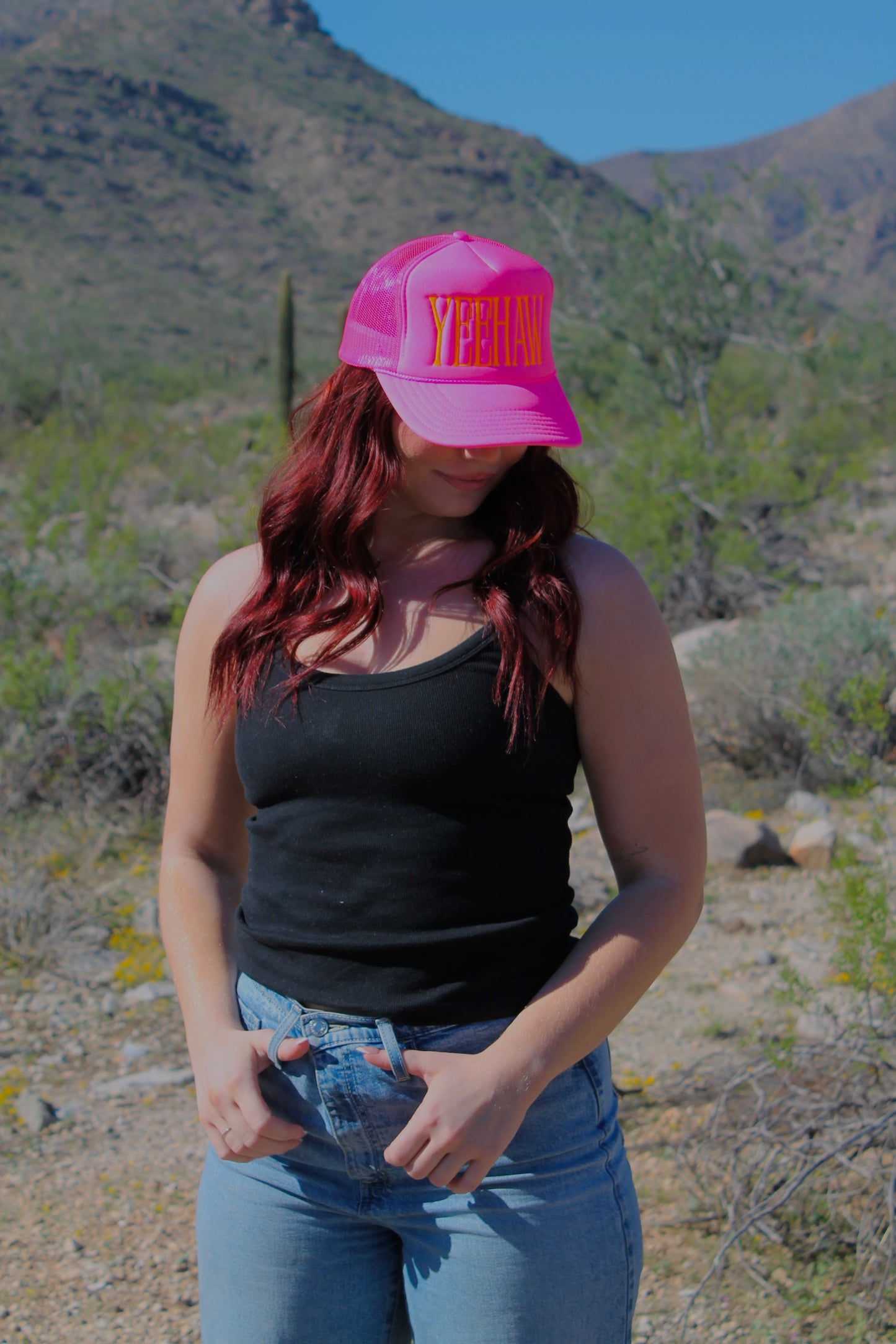 YEEHAW embroidered hat