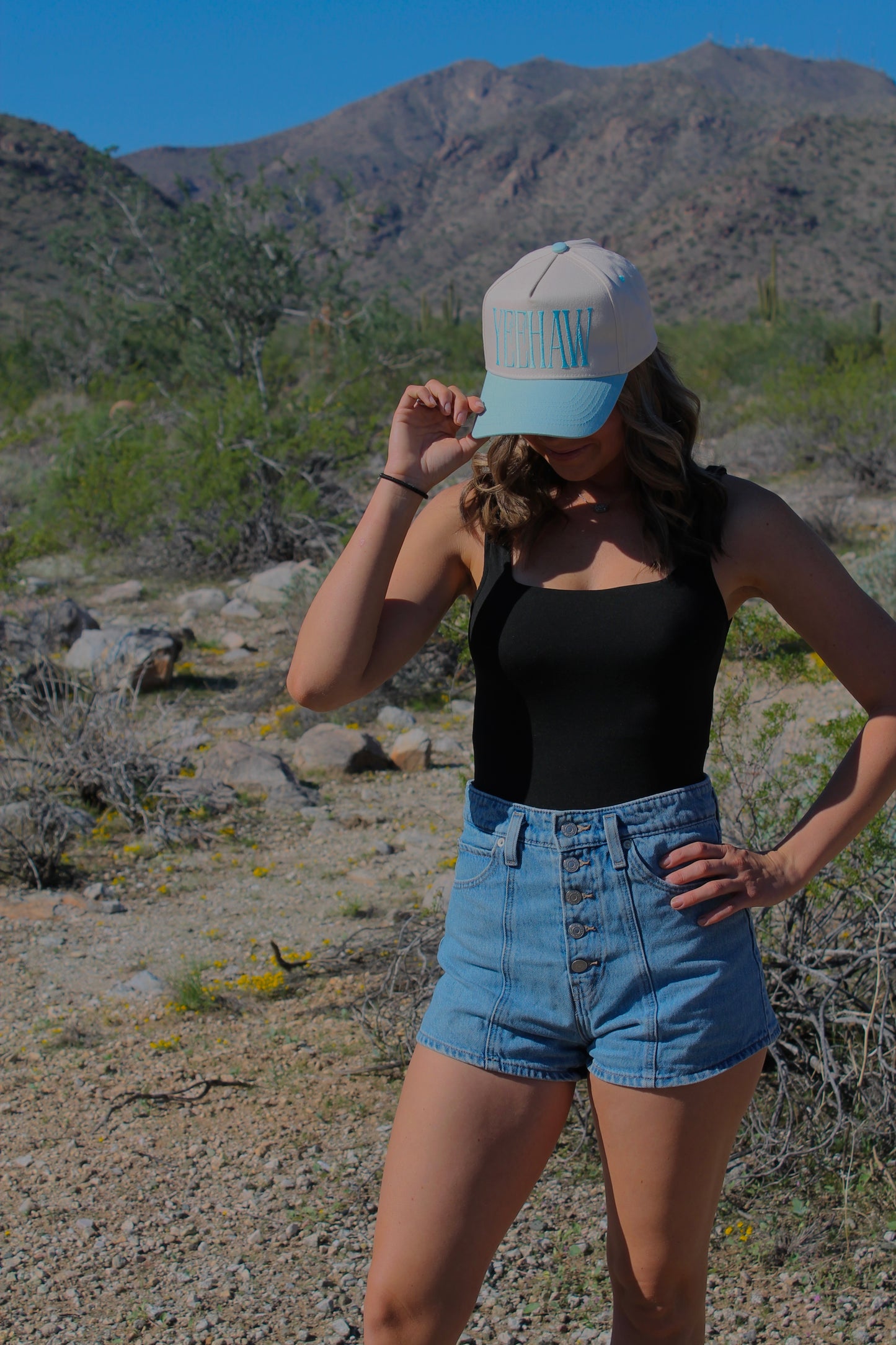 YEEHAW embroidered hat