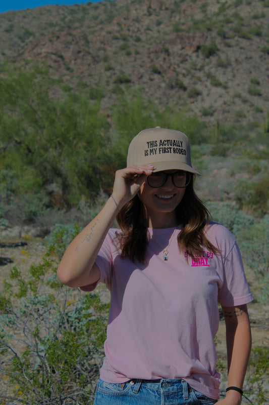 First Rodeo embroidered hat