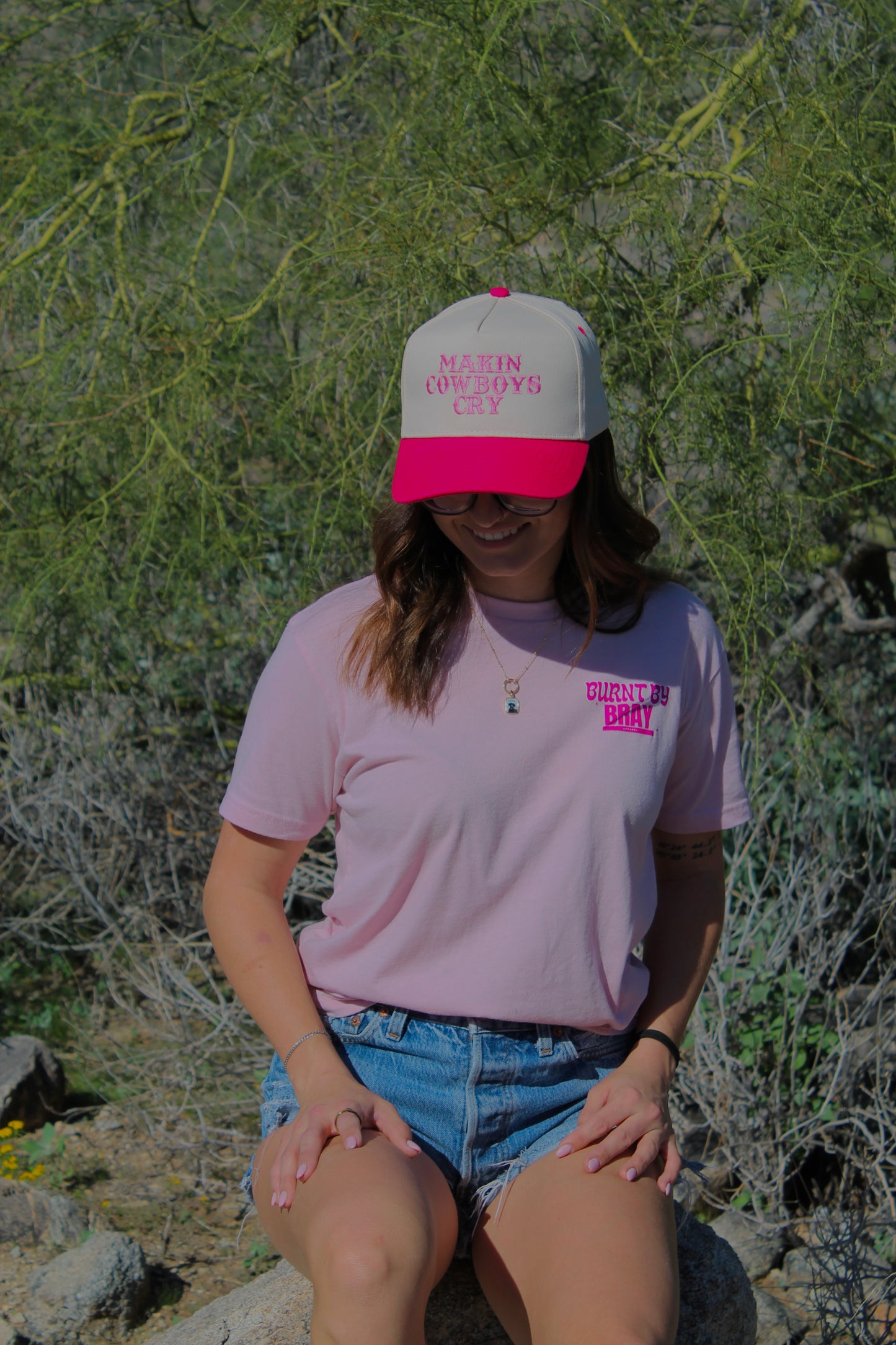 Making cowboys cry embroidered hat