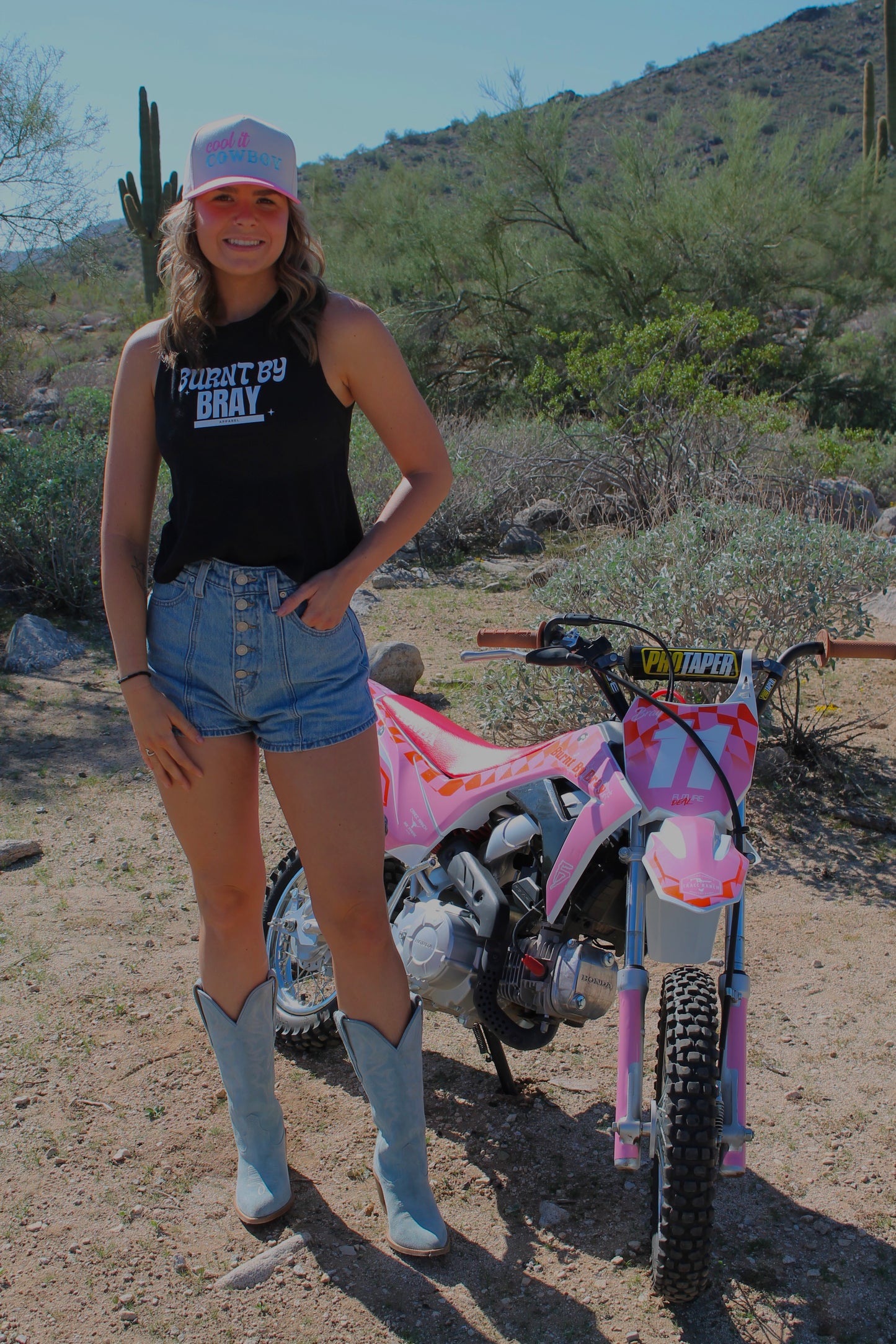 Cool it Cowboy embroidered hat