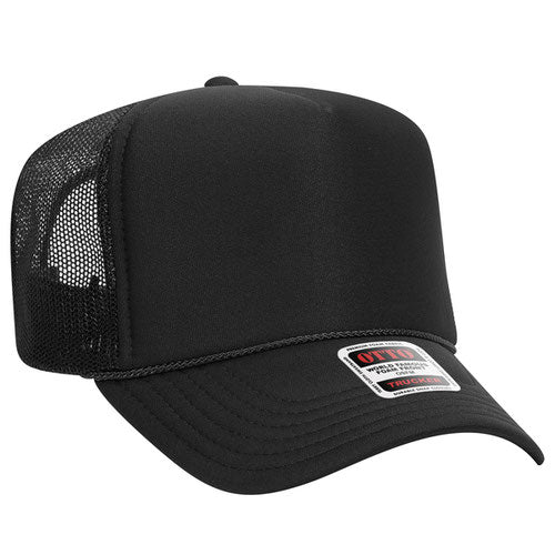 Put it on my husband's tab vinyl trucker hat